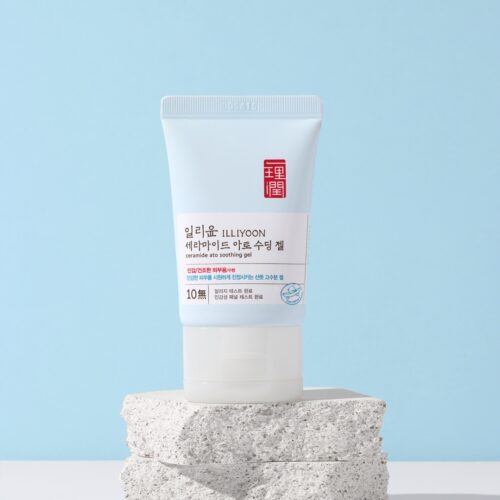 일리윤 세라마이드 아토 수딩 젤 연출컷