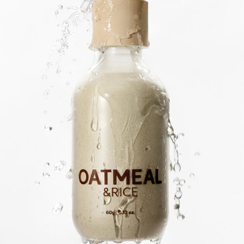 미와수 오트밀&라이스 클렌징 파우더 연출컷