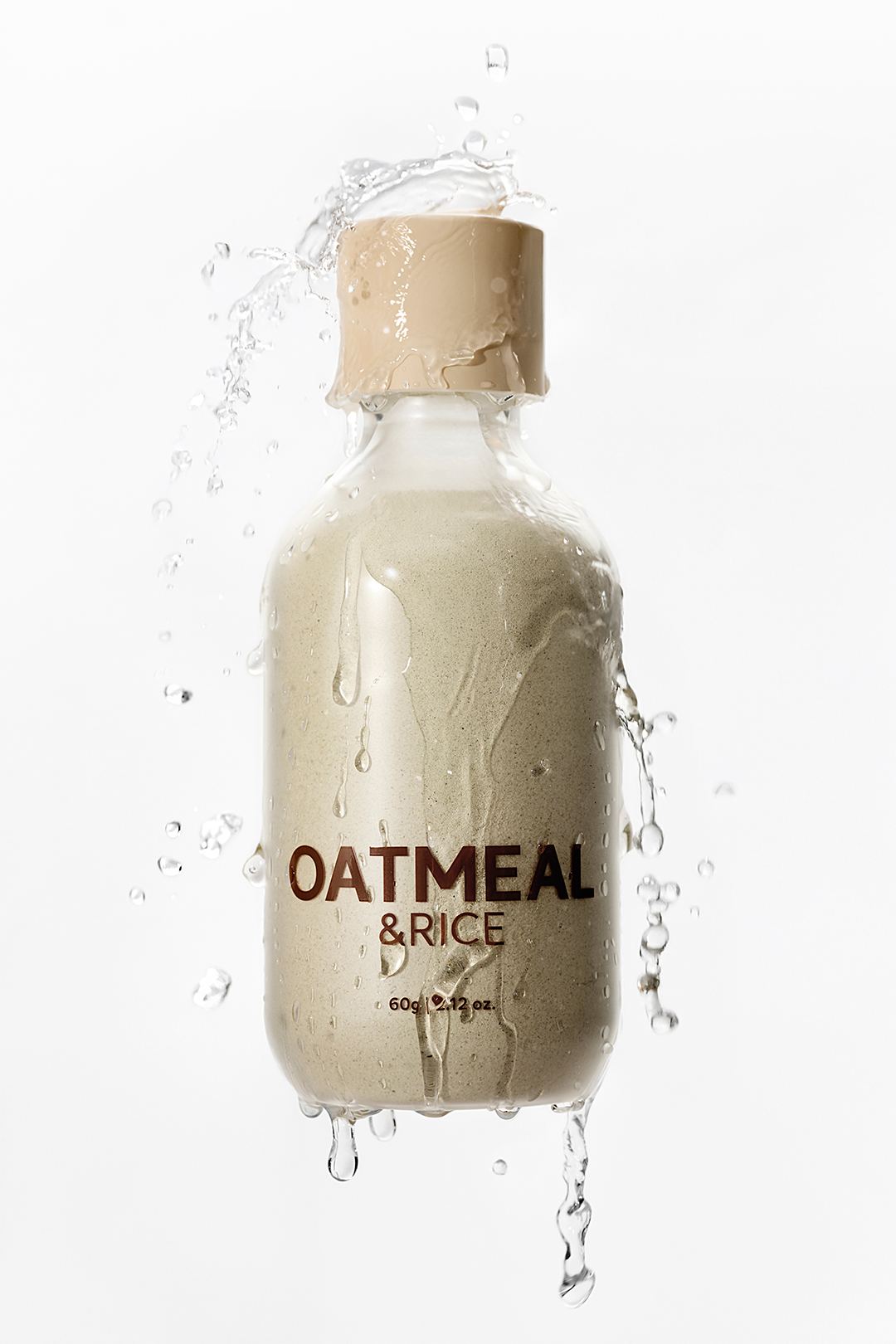 미와수 오트밀&라이스 클렌징 파우더 연출컷