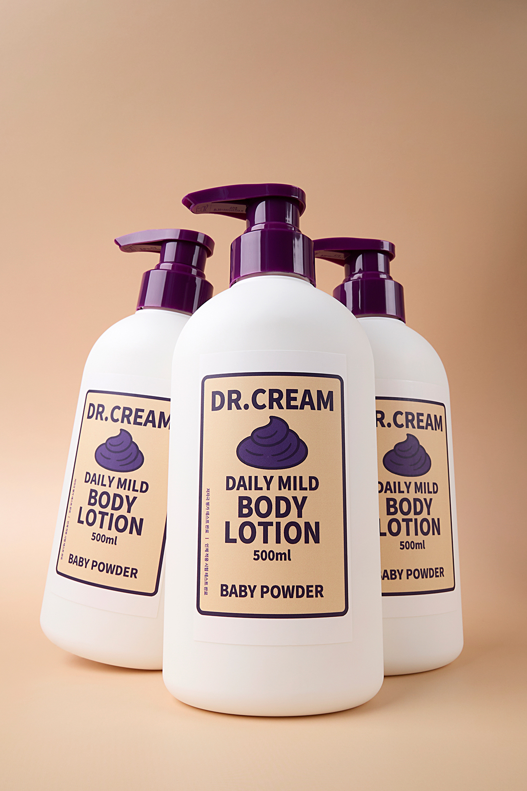 닥터크림 데일리 마일드 바디로션 연출컷