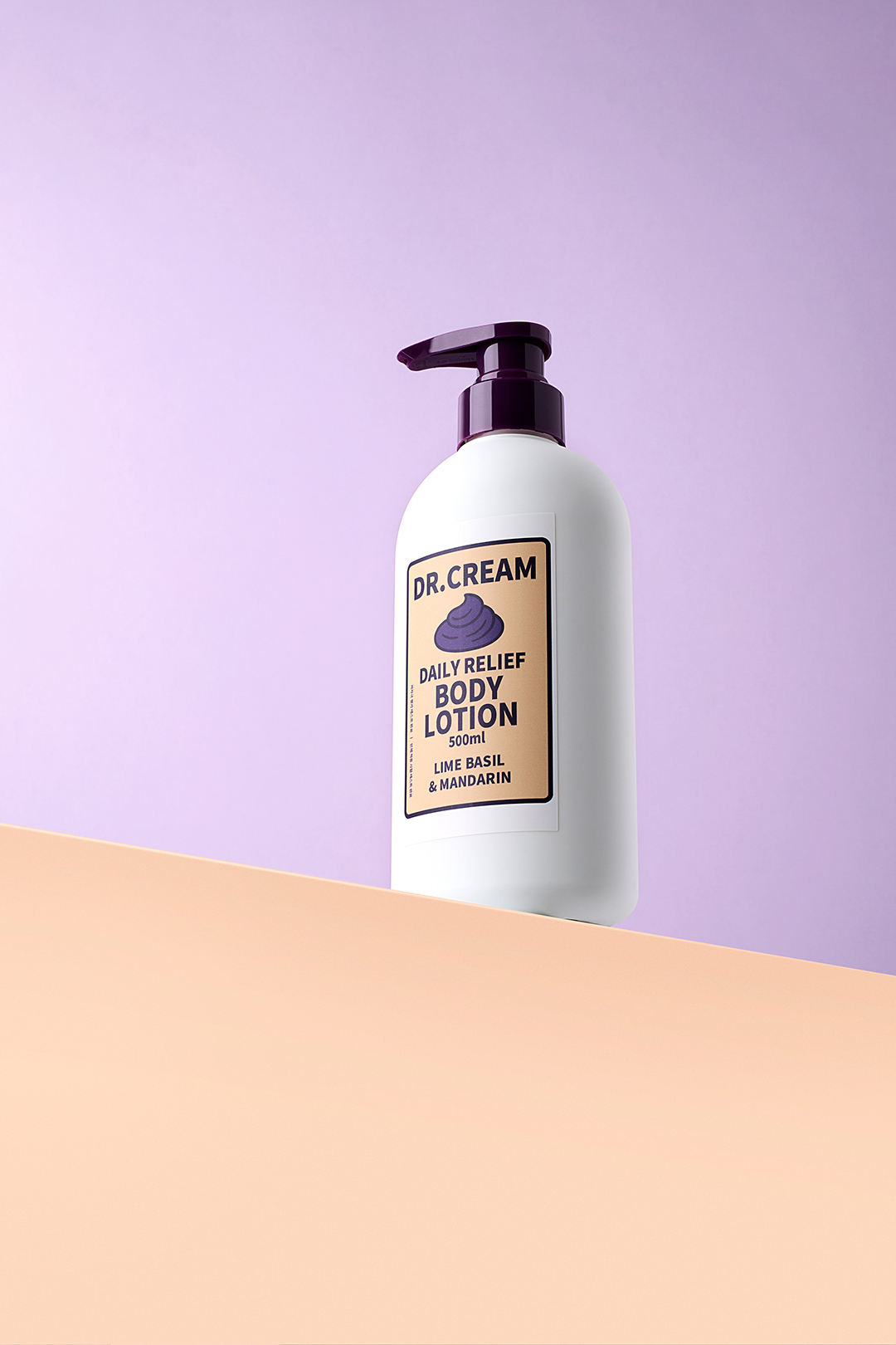 닥터크림 데일리 릴리프 바디로션 연출컷