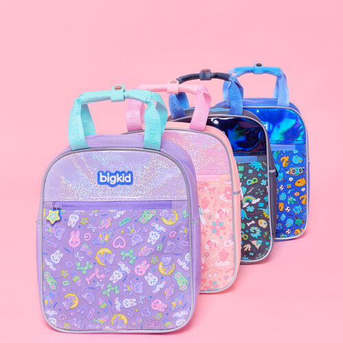 빅키드 키즈 일러스트 보조가방 SET