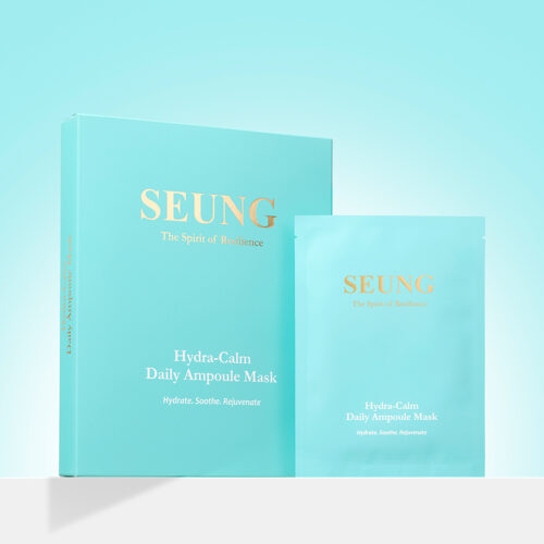 SEUNG 하이드라 캄 데일리 앰플 마스크 연출컷